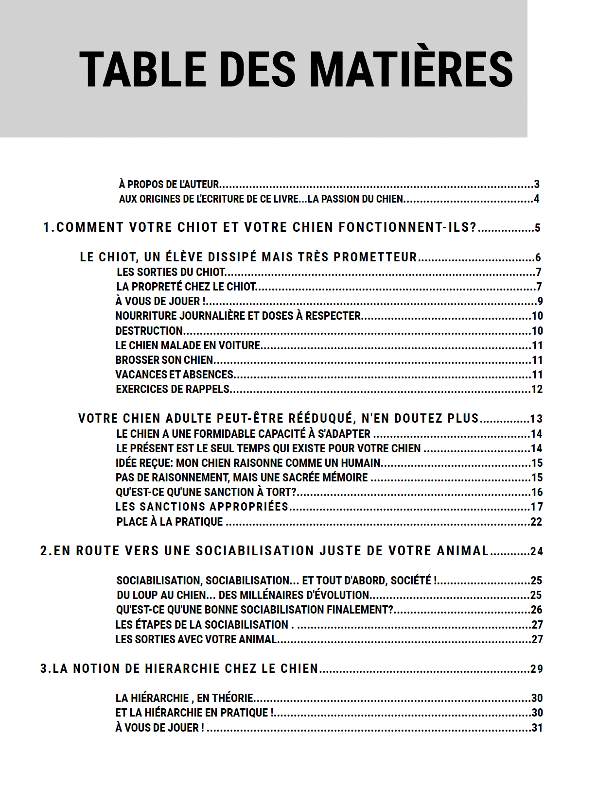 E-Book Éducation du chiot / Rééducation du chien – Image 2